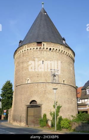 Ampio cancello a Goslar Foto Stock