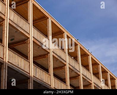 Centre d'hébergement collectif de Rigot, Centro di abitazione collettiva, Ginevra, Svizzera Foto Stock