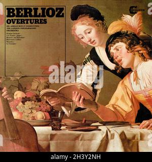 Berlioz Overtures â€¢ Carnevale Romano â€¢ Les Franc-Juges â€¢ Beatrice e Benedetto â€¢ Benvenuto Cellini â€¢ Waverly â€¢ le Corsaire - Boult Pye 1 - Classical Music Vintage Vinyl Record Foto Stock