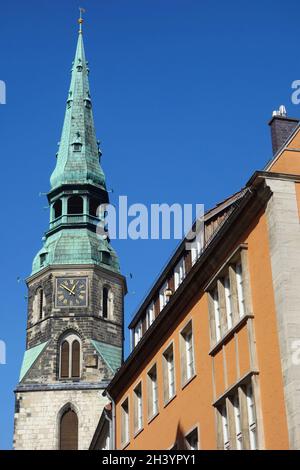 Evangelical-Lutheran NeustÃ¤dter Hof- und Stadtkirche St. Johannis Hanover Foto Stock