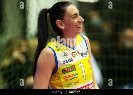 Arena di Monza, Monza (MB), Italia, 30 ottobre 2021, FOLIE RAPHAELA (Imoco Volley Conegliano) durante il Vero Volley Monza vs Imoco Volley Conegliano - Foto Stock