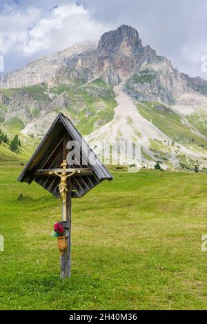 Crocifisso nei prati Foto Stock