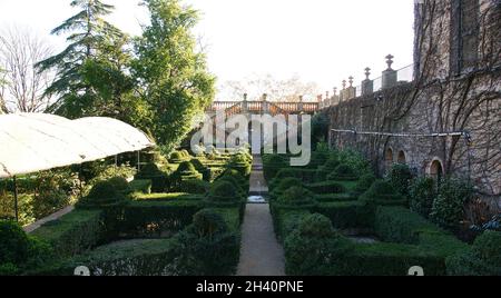 Giardini del Labirinto di Horta, Barcellona, Catalunya, Spagna, Europa Foto Stock