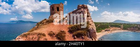 Spiaggia di Torre del Porticciolo Foto Stock