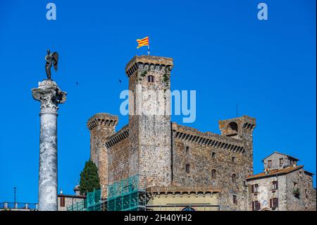 Il Castello di Bolsena Foto Stock