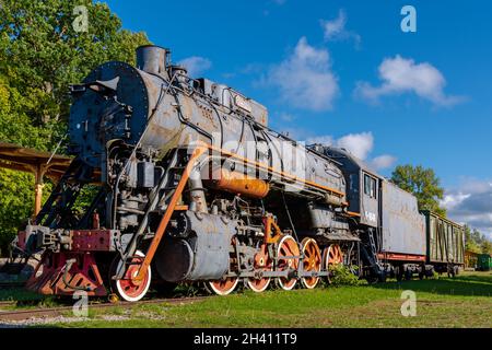 Haapsalu incredibile villaggio in Estonia Foto Stock