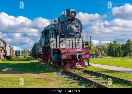 Haapsalu incredibile villaggio in Estonia Foto Stock