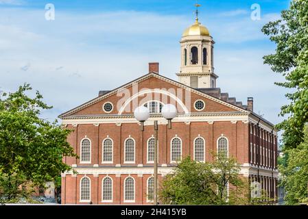 Faneuil Hall Marketplace di Boston Foto Stock