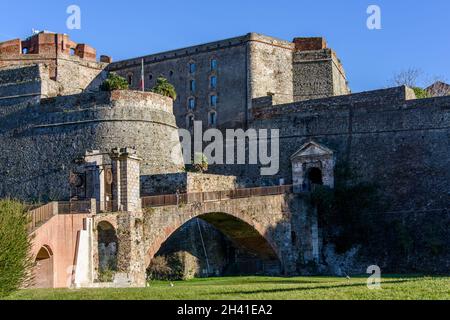 Fortezza di Priamar a Savona Foto Stock