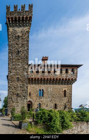 Castello di Trisobbio Foto Stock