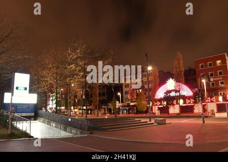 Amburgo St. Pauli, Reeperbahn, Kiez Foto Stock