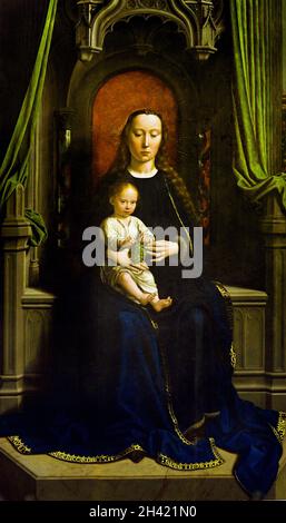 Polittico di Cervara: Madonna e bambino, detta anche Vergine dell'uva,1506 di Gerard DAVID 1450 - 1523 Paesi Bassi Fiammingo, Belgio, Belgio, Belgio, Foto Stock