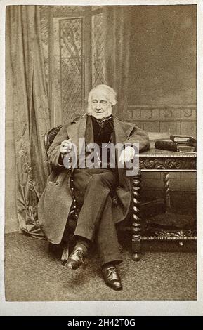 Charles Robert Cockerell. Fotografia di F. Joubert. Foto Stock