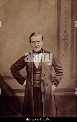 Sir Charles Wheatstone. Fotografia di Hill & Saunders. Foto Stock