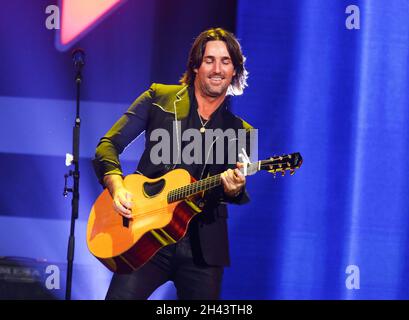 Austin, Stati Uniti. 30 Ott 2021. Jake Owen suona all'iHeartCountry Festival presso il Frank Erwin Center sabato 5 maggio 2018 ad Austin, Texas. (Foto di Jack Plunkett/imageSPACE) Credit: Imagespace/Alamy Live News Foto Stock