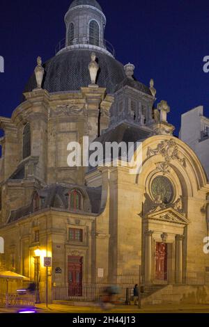 Francia, Parigi, Temple Protestante du Marais, Foto Stock