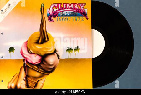 Memories of EMI - White Label Vinyl Disc Climax Blues Band - 1969/2972. Foto Stock