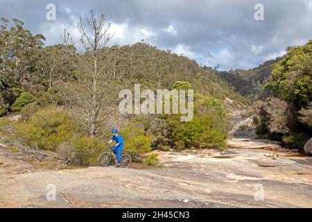 Mountain bike a Derby Foto Stock