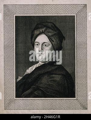 William Cheselden. Incisione. Foto Stock