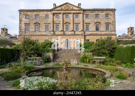 Howick Hall Mansion, Alnwick, Northumberland Foto Stock