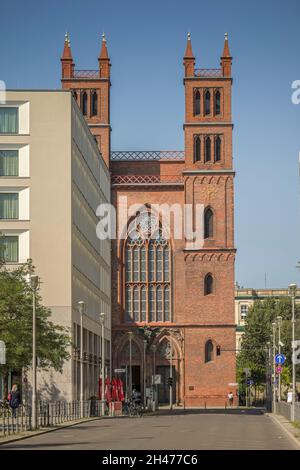 Friedrichswerdersche Kirche, Werderscher Markt, nel quartiere Mitte di Berlino, Deutschland Foto Stock