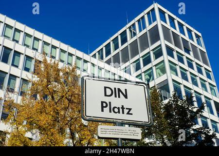 Istituto tedesco di normalizzazione, Deutsches Institut für Normung, Berlino, Germania Foto Stock