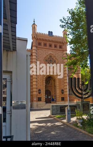 BUCAREST, ROMANIA - 17 AGOSTO 2021: Il Tempio Corale nel centro della città di Bucarest, Romania Foto Stock