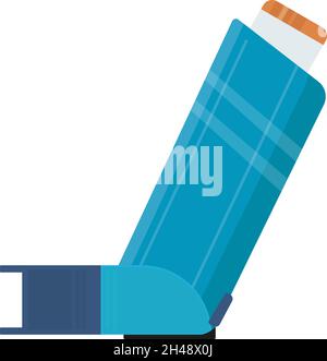 Nebulizzatore, illustrazione, vettore su sfondo bianco. Illustrazione Vettoriale