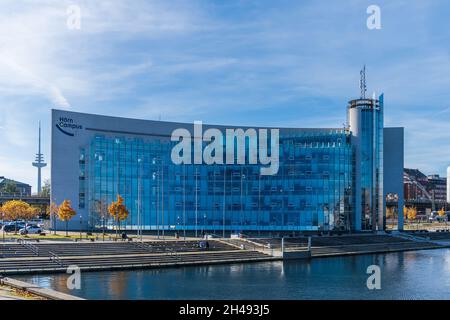 Das Bürogebäude Hörn Campus am Ende der Kieler Förde a der Hörn Foto Stock