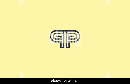 DESIGN CON LOGO IN PP CON EFFETTO SPAZIO NEGATIVO PER L'USO CON ILLUSTRAZIONI Illustrazione Vettoriale
