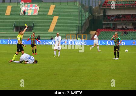 Admoni Falletti Cesar (Ternana) durante Ternana Calcio vs Como 1907, Campionato Italiano di Calcio BKT a Terni, Italia, Novembre 01 2021 Foto Stock