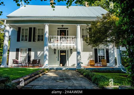 Lawton Place Manor House of Ty Cobb, 7th Street, Mount Airy, Georgia Foto Stock