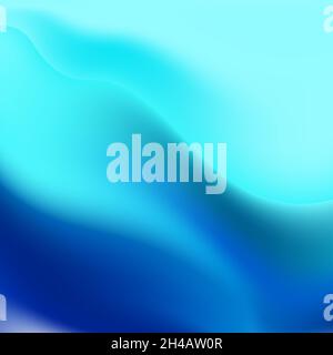 Sfondo astratto, sfumatura blu scuro, angolo superiore e sfumatura bianca, angolo inferiore Foto Stock
