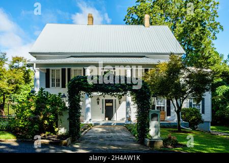 Lawton Place Manor House of Ty Cobb, 7th Street, Mount Airy, Georgia Foto Stock