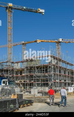 Wohnungsbau, Maximilians Quartier, Helene-Jacobs-Straße, Forckenbeckstraße, Schmargendorf, Wilmersdorf, Berlino, Germania Foto Stock