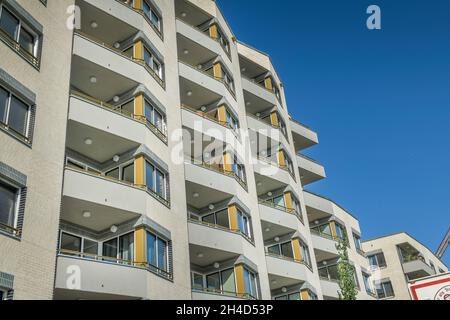 Neubauten, Maximilians Quartier, Helene-Jacobs-Straße, Schmargendorf, Wilmersdorf, Berlino, Germania Foto Stock