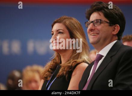 Vicepresidente del West Ham United Karren Brady durante la Conferenza del Partito conservatore 2014, presso l'ICC di Birmingham. Foto Stock