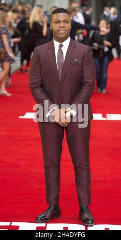 John Boyega frequenta la Premiere europea di Detroit a Curzon Mayfair, Londra, il mercoledì 16 agosto 2017.Foto datata: Mercoledì 16 agosto 2017. Il credito fotografico deve essere: Isabel Infantes / EMPICS Entertainment. Foto Stock