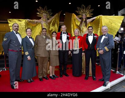 Gli ospiti parteciperanno ai premi Asian Achievers alla Grosvenor House, Park Lane, Londra. Foto datata: Venerdì 22 settembre 2017. Il credito fotografico deve essere: Isabel Infantes / EMPICS Entertainment. Foto Stock