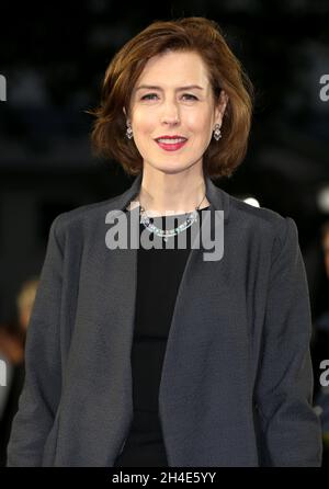 Gina McKee partecipa alla Caterina la Grande Premiere tenuto al Teatro Curzon di Londra mercoledì 25 settembre 2019. Il credito fotografico deve essere: Isabel Infantes / EMPICS Entertainment. Foto Stock