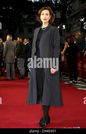 Gina McKee partecipa alla Caterina la Grande Premiere tenuto al Teatro Curzon di Londra mercoledì 25 settembre 2019. Il credito fotografico deve essere: Isabel Infantes / EMPICS Entertainment. Foto Stock