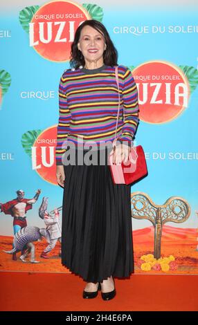 Arlene Phillips partecipa alla prima di LUZIA del Cirque du Soleil al Royal Albert Hall di Londra. Foto datata: Mercoledì 15 gennaio 2020. Il credito fotografico deve essere: Isabel Infantes / EMPICS Entertainment. Foto Stock