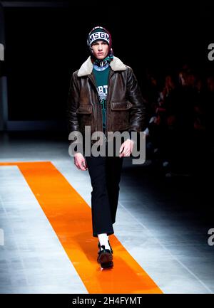 COLLEZIONE MSGM AUTUNNO / INVERNO 2017. Milano, 18 gennaio 2017 Foto Stock