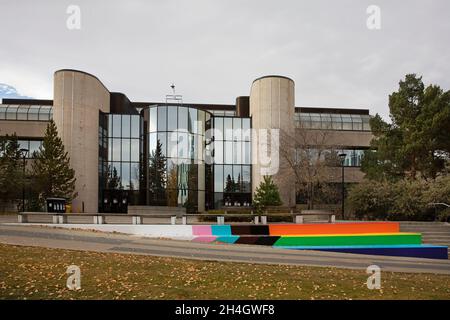 MacEwan Hall nel campus della University of Calgary, Alberta, Canada Foto Stock