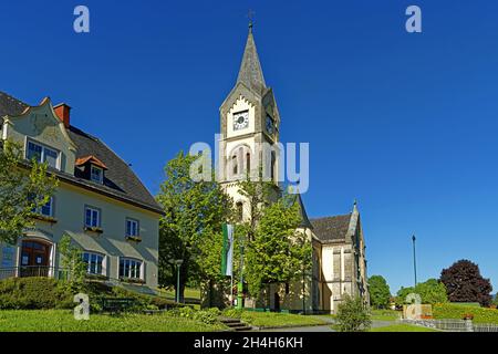 Evangelische Pfarrkirche Foto Stock