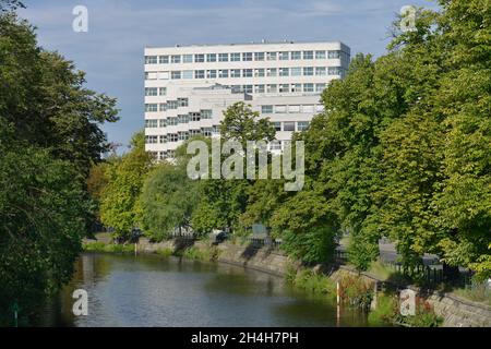 Shell House, Reichpietschufer, Tiergarten, Mitte, Berlino, Germania Foto Stock