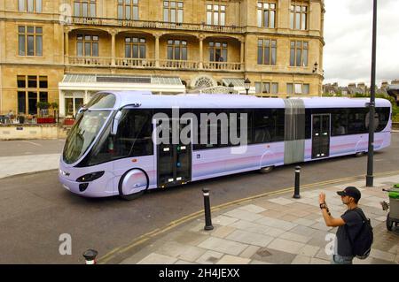 Primo gruppo FTR bus a Bath Foto Stock