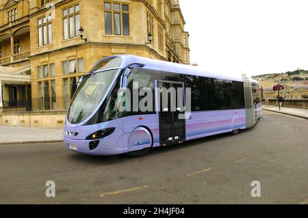 Primo gruppo FTR bus a Bath Foto Stock