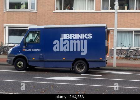 Brinks Company Car ad Amsterdam Paesi Bassi 26-10-2021 Foto Stock