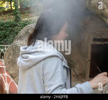 Terme di Termal, Turchia. terme di Termal, Turchia. terme di term Foto Stock